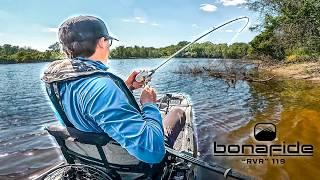 Fishing In My NEW RIVER KAYAK For ANGRY Bass! (Mighty Mississippi)