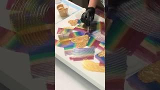 Heart  Texture Art with Liquitex Gel #trirrrtistry #art #abstractart #textureart #rhondarrobson