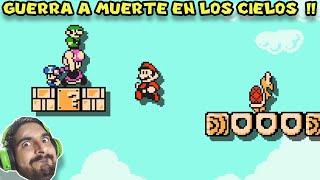GUERRA A MUERTE EN LOS CIELOS !! - Mario Maker 2 Competitivo con Pepe el Mago (#23)