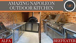 NAPOLEON OUTDOOR KITCHEN | GARDEN IDEAS | ALFA BRIO | BEEFEATER | ALFRESCO