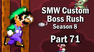 SMW - Custom Boss Rush Part 71 (379- 384) "A "Mega" Premiere "