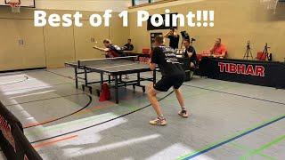 Pongfinity-Star Miika O'Connor vs german defender Markus Grothe - The joker for 1 point duel! 