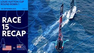 Louis Vuitton Cup Round Robin Race 15 Recap