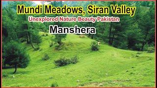 Mundi Meadows, Siran Valley|Manshera Pakistan|Unexplored Nature Beauty Pakistan