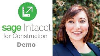 Sage Intacct for Construction Demo | Overview of Core Modules
