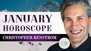 January Horoscope with Christopher Renstrom: Mars Retrograde, Venus in Pisces & Aquarius Season