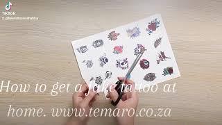 How to make personalized temporary tattoos