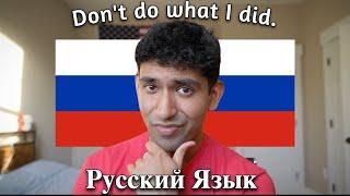How I Would Learn Russian (If I Could Start Over)
