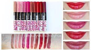 Rimmel Provocalips + Lip Swatches - Beauty with Emily Fox