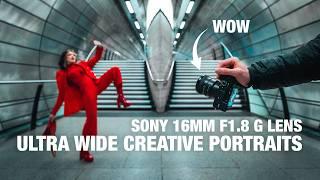 Ultra Wide Creative Portraits - Sony 16mm f1.8 G Lens