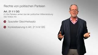 Politische Parteien | Staatsorganisationsrecht | Folge 9