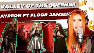 VOCAL COACH REACTS | AYREON Valley of the Queens... if Kristin Chenoweth was in a metal band...