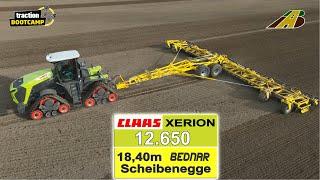 Raupen-Großtraktor Claas Xerion 12.650 - Bodenbearbeitung - NEW Big Tractors agriculture in traction