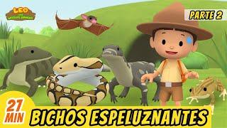 Bichos Espeluznantes Episodio Compilación [Parte 2/2] (Español) - Leo, El Explorador | Animación