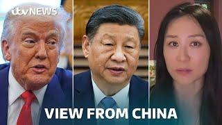 'Very strong response here': How China is reacting to Trump's tariff escalation | ITV News