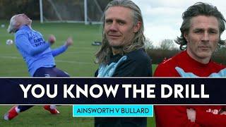 That reaction from Bullard  Gareth Ainsworth takes on Jimmy Bullard | You Know The Drill