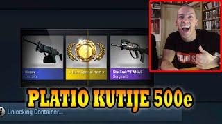 BAKA PRASE OTVARA CS:GO KUTIJE *platio ih 500e*