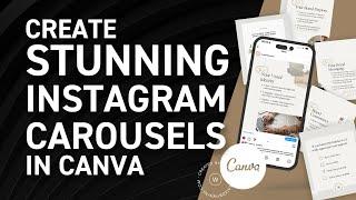 Create Stunning Instagram Carousels with Canva: Step-by-step Tutorial!