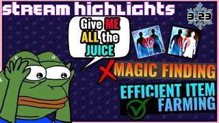 He Just Can't Stop M̶a̶g̶i̶c̶F̶i̶n̶d̶i̶n̶g̶ Farming | Goratha's Affliction Highlights 3.23 #poe
