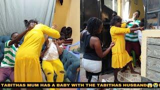 Drama After tabitha finds out her husbands has a baby with  her on mother 