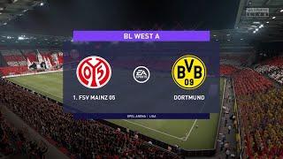 Fifa 21 BL West A 1. FSV Mainz 05 vs Dortmund