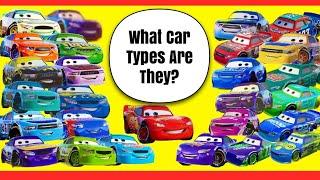 What Types Of Cars Are The Cars 3 Veteran Racers?