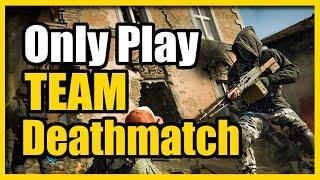 How to Only Play Team Deathmatch in COD Black Ops 6 (Easy Tutorial)