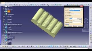 Catia Surface Tutorial - Modelling of soap box