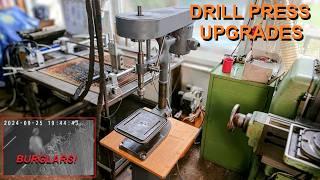 Drill Press and Plasma Cutter Repair / Upgrades! BREAK-IN AT THE WORKSHOP