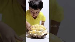 BOCIL MUKBANG DURIAN? GAK BAHAYA TA? #mukbang #bocilmukbang #makandurian #durian