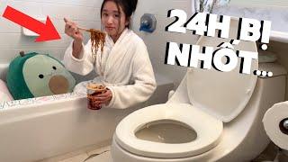 24H BỊ NHỐT TRONG TOILET?!