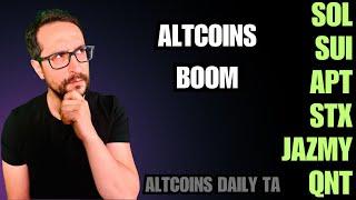 Bitcoin Boom: Altcoin Market Analysis – Render, Solana, Sui & More