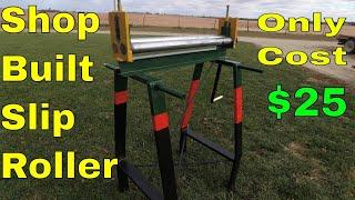 Making Sheet Metal Roller From Scrap Metal (Slip Roller)