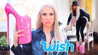 J'ESSAYE LES SHOES DE WISH LES PLUS CHELOU  | Océane