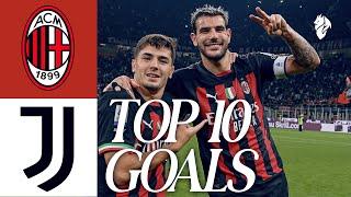 𝐓𝐎𝐏 𝟏𝟎 𝐆𝐎𝐀𝐋𝐒 | AC Milan v Juve | Collection