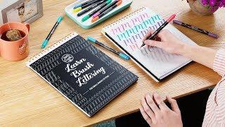 Kelly Creates | Brush Lettering Calligraphy Workbook