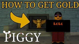 HOW TO GET GOLD PIGGY SKIN *EASY* (ROBLOX PIGGY)