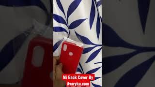 Xiaomi Mi Back Cover by Avaryka.com #shorts #avarayka #mi #backcover #xiaomi #casecover #tempered