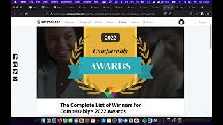 Comparably Website review - Issues and limitations - Not useful 4  Employees to choose new companies