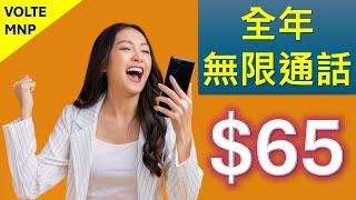 $65全年無限通話分鐘! 儲值卡任講電話攻略 | 支援VOLTE、MNP轉台 | SoSIM、3萬能卡