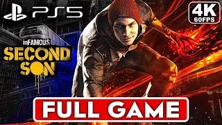 INFAMOUS SECOND SON PS5 Gameplay Walkthrough Part 1 FULL GAME [4K 60FPS] - No Commentary