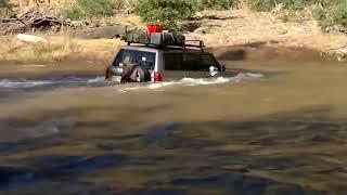 Toyota Land Cruiser Crossing River