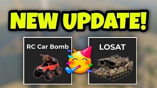 The NEW LOSAT & DRONES UPDATE IS OUT NOW! | War Tycoon