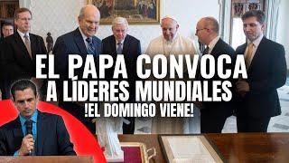 El Papa hace un llamado a los gobiernos del mundo para imponer la marca de la bestia.