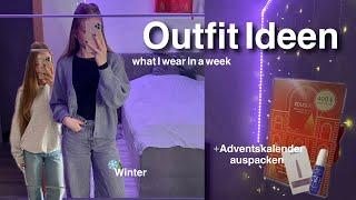 Outfit Ideen️+jeden Tag Adventskalender öffnen*What I wear in a week* Winter/ Inspiration/ Deutsch