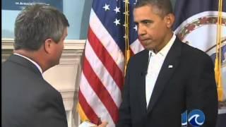 Andy Fox's exclusive interview with President Obama