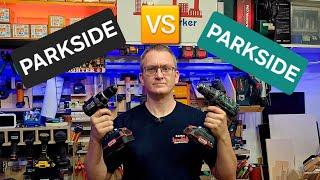 PARKSIDE grün VS PARKSIDE schwarz