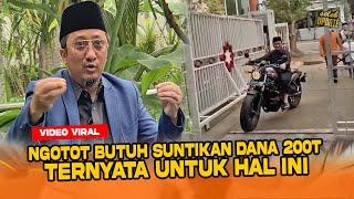 aa gym sempat beri teguran, ustadz yusuf mansur tetap 'ngotot' butuh suntikan dana 200 triliun