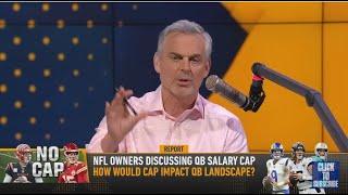 THE HERD | Colin Cowherd SHOCKED QB Salary Cap Could RUIN NFL Competition Or Make It Even BETTER