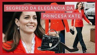 O segredo da elegância da Princesa Kate pra estar sempre impecável - como ela consegue?